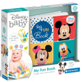 Baby Clementoni - Zábavná knížka DISNEY