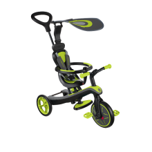                             Globber Dětská tříkolka Globber 4v1 - zelená                        
