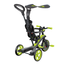                             Globber Dětská tříkolka Globber 4v1 - zelená                        