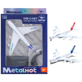 Kovový Model Letadla Airliner MetalHot 1:860 - dva druhy