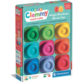 Clemmy - Sada 9 duhových kostek