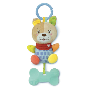 Baby Clementoni - Měkké chrastítko Pejsek