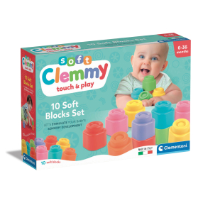 Clemmy - Sada 10 měkkých kostiček