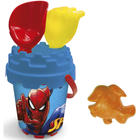 Sada na písek Spider-Man set s bábovičkou