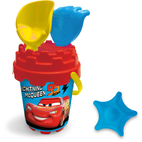 Sada na písek Cars set s bábovičkou