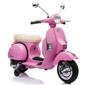 Dětský elektrický skútr Vespa PX150 růžový