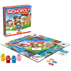 MONOPOLY Junior Tlapková patrola CZ/SK
