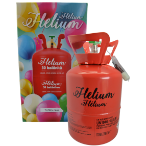 Helium na 30 balónků