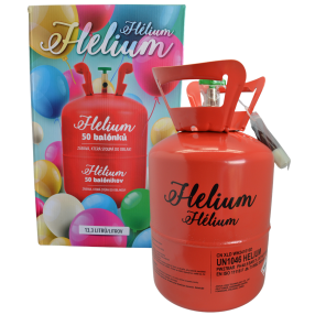Helium na 50 balónků