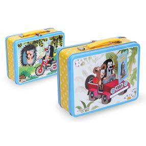 Plechový kufřík Krtek modrý