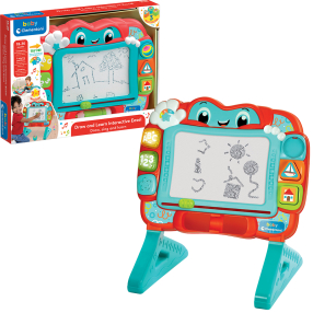 Baby Clementoni - Moje interaktivní magnetická kreslící tabule 2v1
