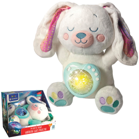 Baby Clementoni - Projektor Polární záře - Arktický zajíček