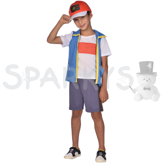 Dětský kostým Pokémon Ash 4-6 let                    