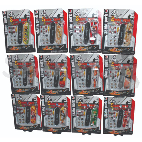 SKATEPARK Fingerboard s Příslušenstvím - více druhů                    