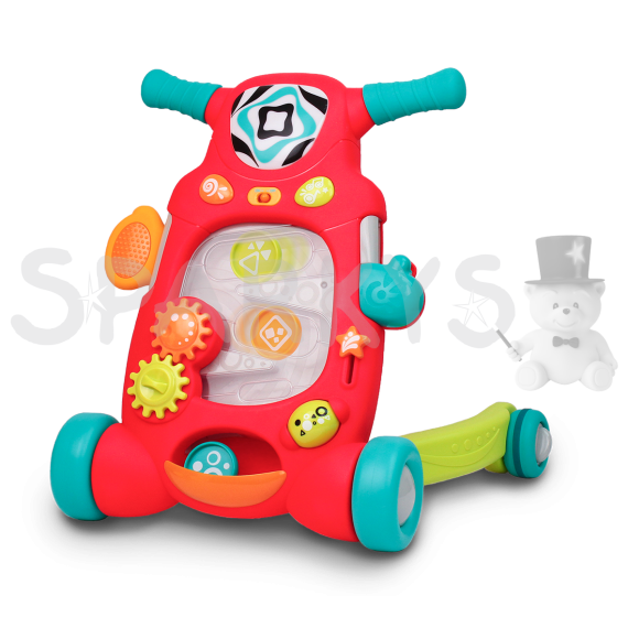 HAP-P-KID Moje hudební chodítko s aktivitami 2v1                    