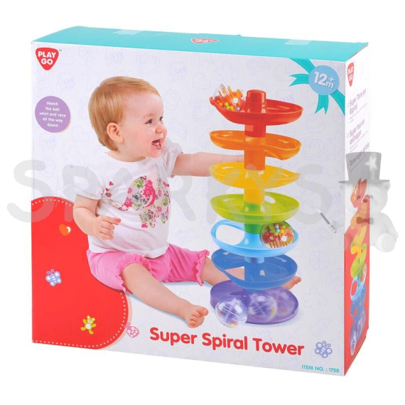 PLAYGO - Super spirálová věž                    